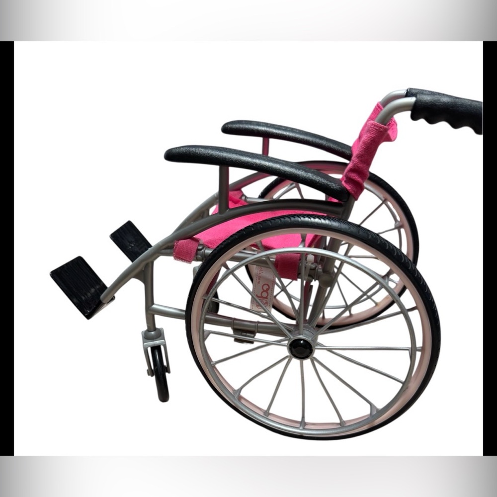 EUC Our Generation 18-inch doll wheelchair from the "Heals on Wheels